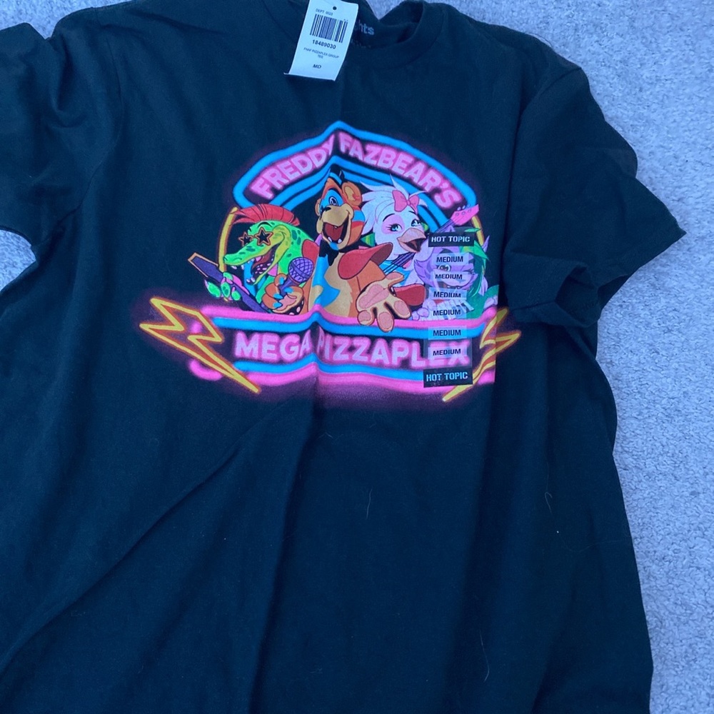 Black five nights at Freddy’s t shirt